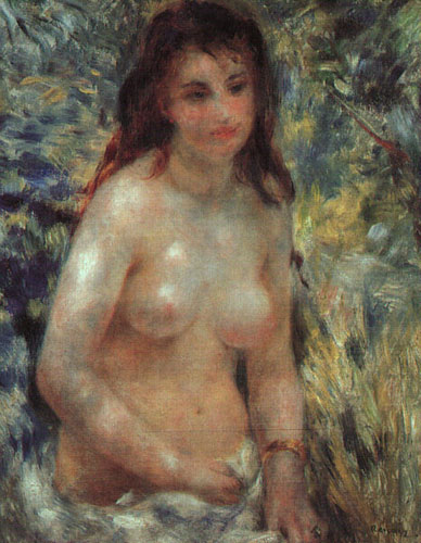 Pierre-Auguste Renoir: Estudio para 'Desnudo a la luz del sol'