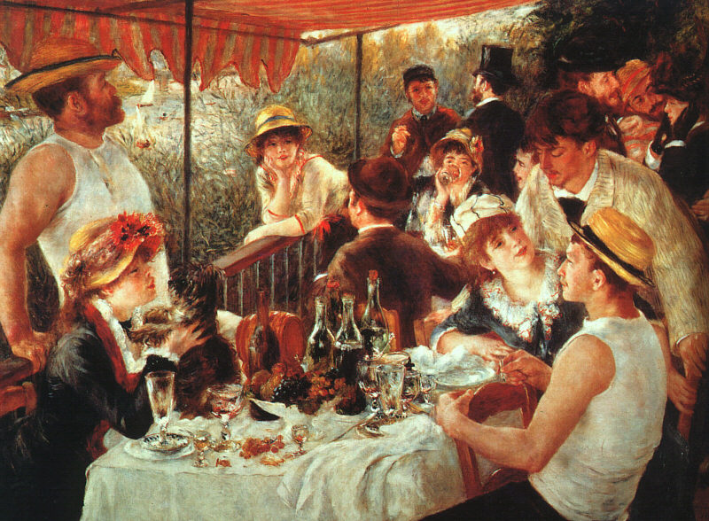 Auguste Renoir: El almuerzo de los remeros