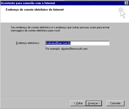 ASSISTENTE PARA ACESSO A INTERNET- WIN98