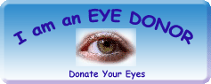 I am an EYE DONOR
