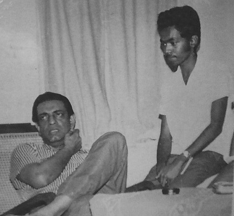With Legendary Film Maker Satyajit Ray