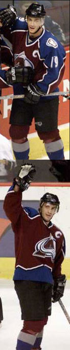 Sakic's 500th Goal