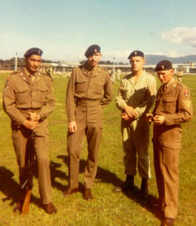 Youngsfield, 1970. Myself second from left.