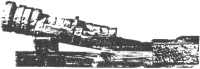 Early iron gun being brought into action