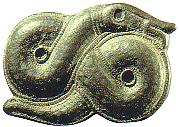 Scandinavian brooch 7th century AD
