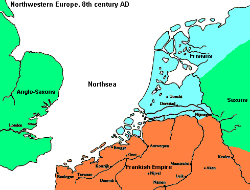 Northwestern Europe, 8th century AD