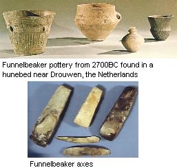 Funnelbeaker pottery and axes