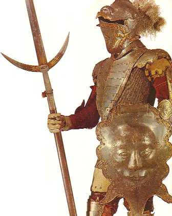 Armour of a German knight from the bodyguard of Emperor Karl V