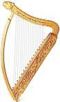 Medieval harp