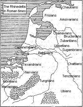 The Rhinedelta in Roman times