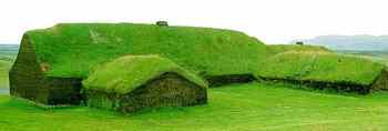 Icelandic turf house