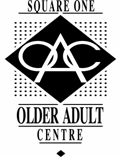 Square One Older 
Adult Centre Logo