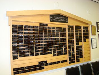 Square One Older Adult Centre Donor Board