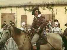 Aramis, Portos, Atos och d'Artagnan i filmen �D'Artagnan och de tre musket�rerna� (Sovjetunionen 1978)