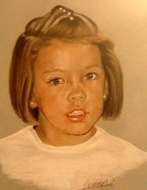 retrato niña