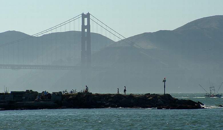 Golden Gate Bridge and the Wave Organ