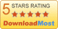 5-Stars Award from downloadmost.com!