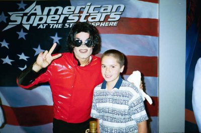 Matt with Michael Jackson