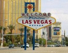 The very popular welcome to fabulous las vegas sign on las vegas blvd.