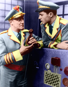 Al Hodge and Don Hastings