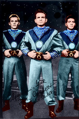 Jan Merlin, Frankie Thomas and Al Markim