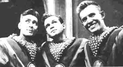 "What now, space heroes?"&nbsp; "Plug your tubes, Roger!"