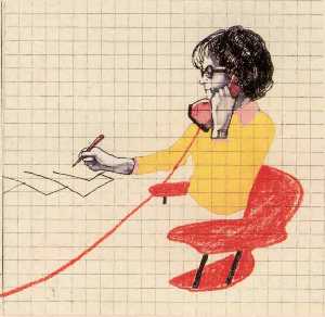 Brunella ritratta da Paolo Guidotti