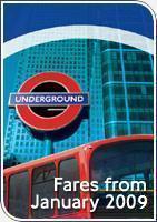 TfL Tube and Bus Fares and Tickets from January 2009 Image. Oyster Cards. Oyster Capping Rates.