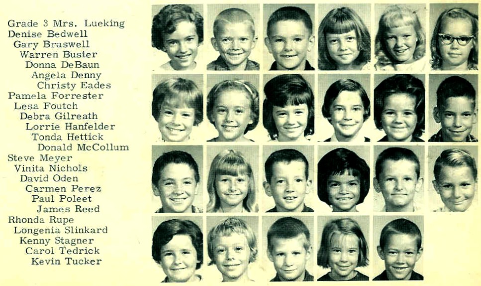 Roxana Senior High School Class of 1975 Alumni Third Grade