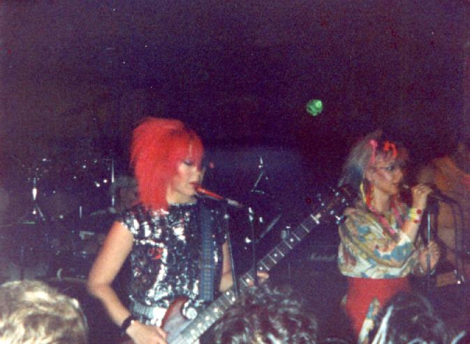 Gemma & Zillah - Swansea 1983 (Courtesy of Macky)