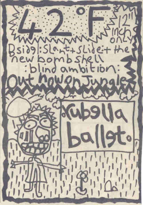 '42 F' flyer released April 1984 (DC Collection)
