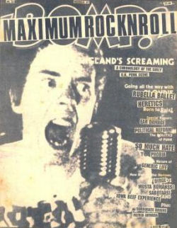 Maximumrocknroll #54 1987