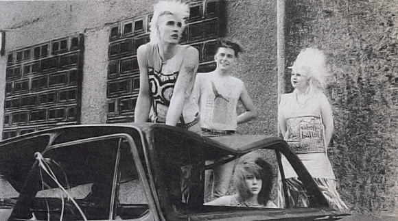 Rubella Ballet at the bottom of their Poplar HQ (Picture by Leon Morris)