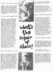 Uknown Fanzine Interview - Mid 1980's