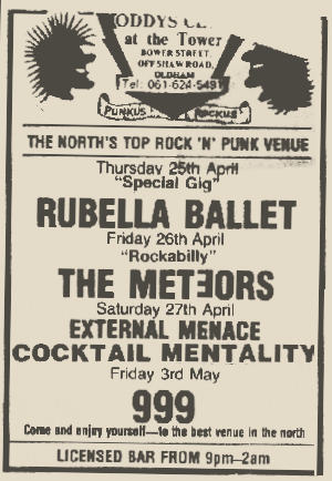 Oldham Oddies, UK - Thursday 25th April