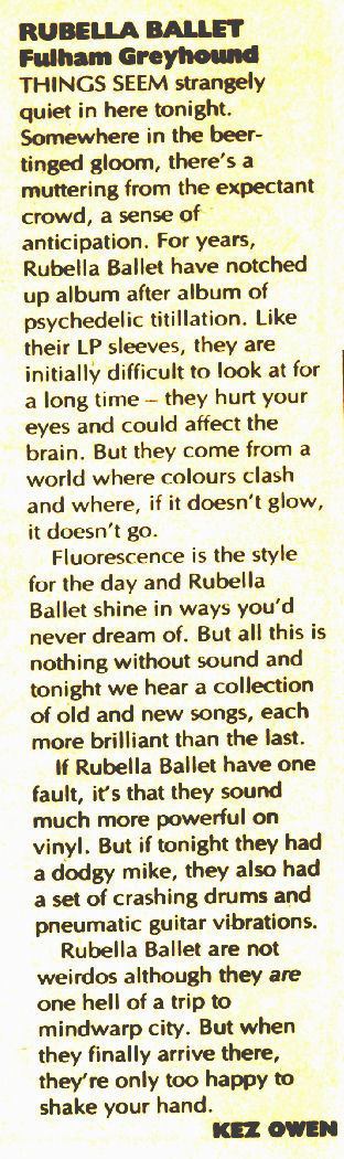 New Musical Express June 1987