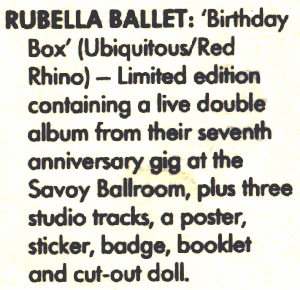 Sounds news item 1988 