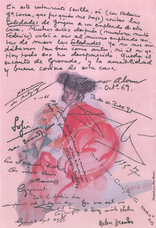 {Dámaso Alonso recalls the <I>Soledades</I> episode}