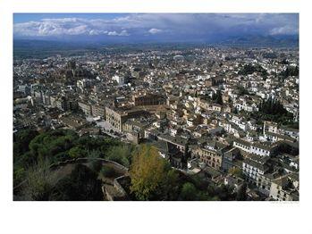 View of Granada from the Alhambra