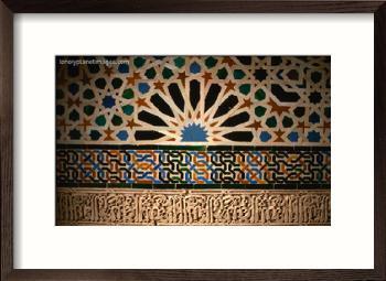Mosaic, Alhambra, Granada