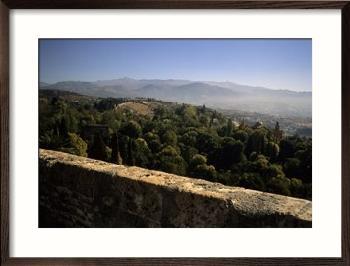 sierra nevada from the Alhambra
