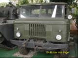 USSR-made Gaz troop transport truck captured during Ops Protea in Angola. On display at the Military History Museum, Johannesburg.