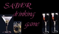 SABER drinking game