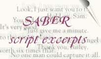 SABER script excerpts