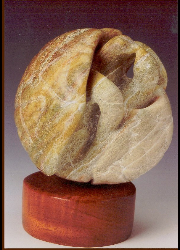 Stone sculpture by Diane Frederick