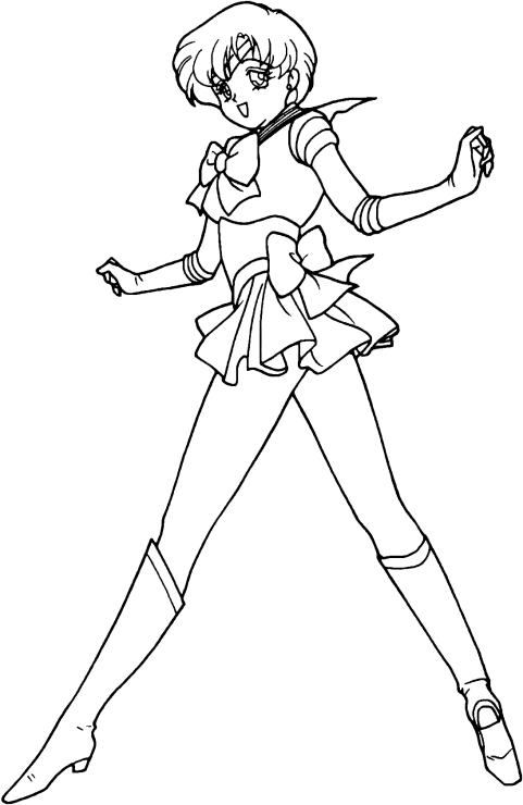 Jamie-Lain's Sailor Moon Colouring Book