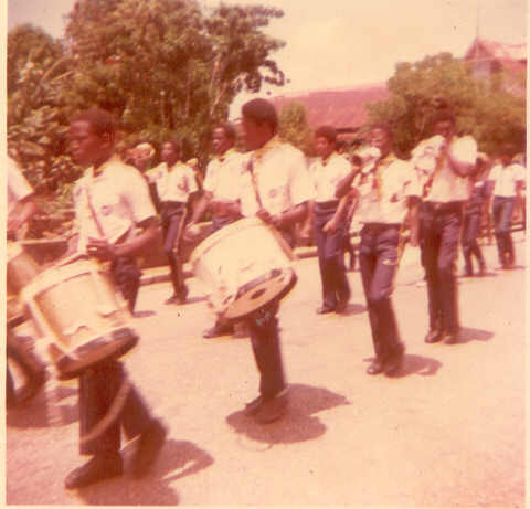 The 1st Notre Dame Scout Band