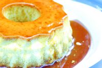 FLAN DE LECHE CONDENSADA - Santa B&aacute;rbara de casa - Andevalo y Sierra - Huelva