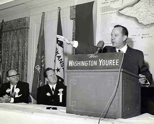 Senator Russell Long on March 30, 1964