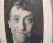 Kurt Vonnegut (from the back of Hocus Pocus) Taken with my Quickcam -sorry about the quality!